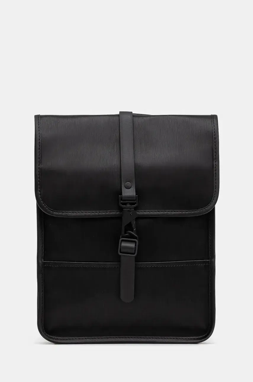 Ruksak Rains Backpack Micro W3 čierna farba, veľký, jednofarebný, 13010.84