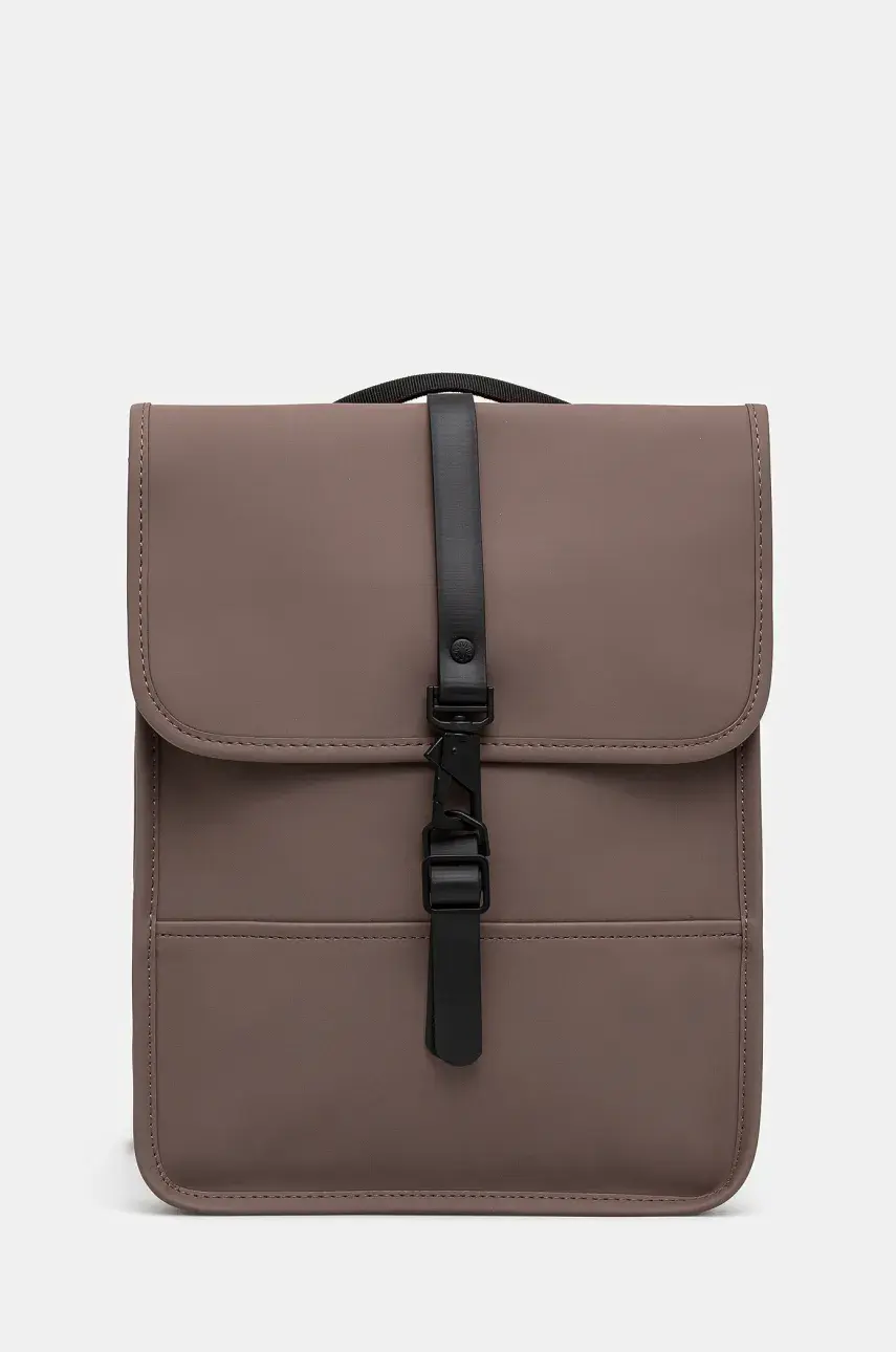 Ruksak Rains Backpack Micro W3 hnedá farba, veľký, jednofarebný, 13010.110