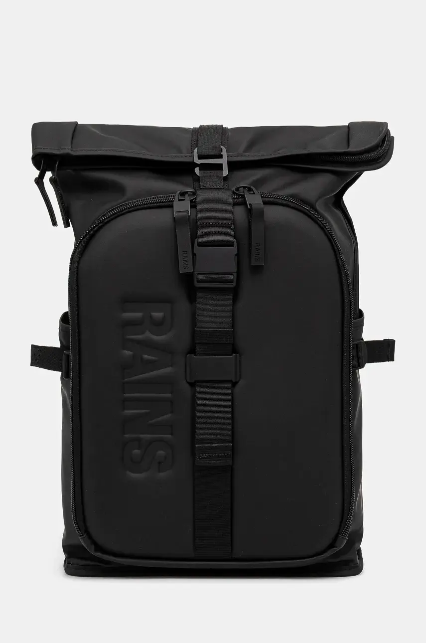 Ruksak Rains Texel Moulded Backpack W3 čierna farba, veľký, jednofarebný, 13430.01