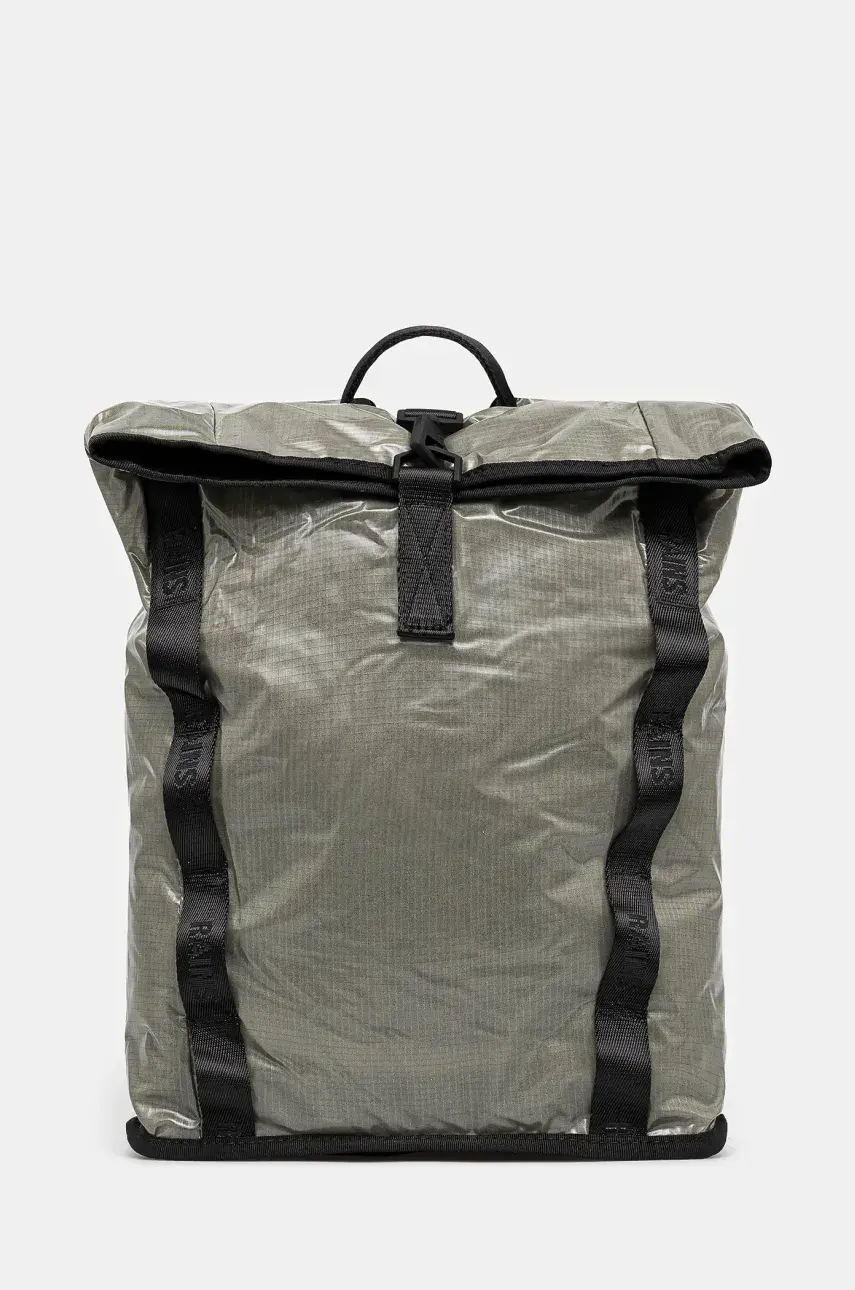 Ruksak Rains Sibu Rolltop Rucksack Mini W3 zelená farba, veľký, jednofarebná, 14740.108