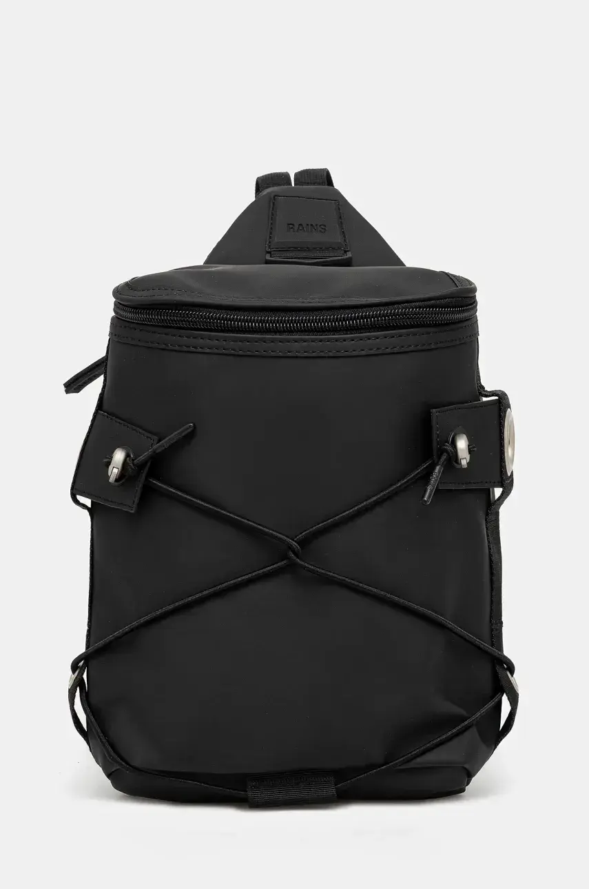 Malá taška Rains Trail Cord Sling Bag W3 čierna farba, 14690.01