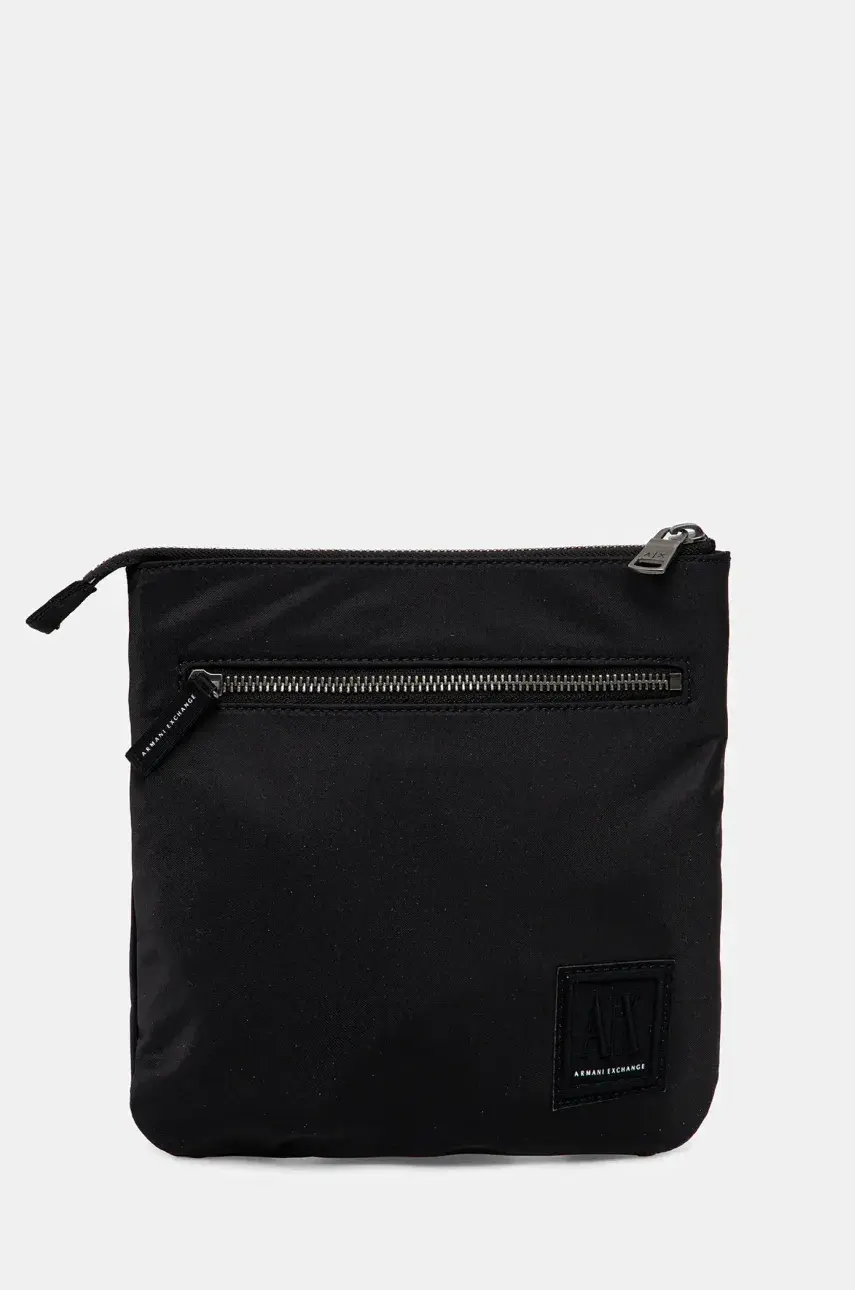 Malá taška Armani Exchange čierna farba, XM000105 AF15129