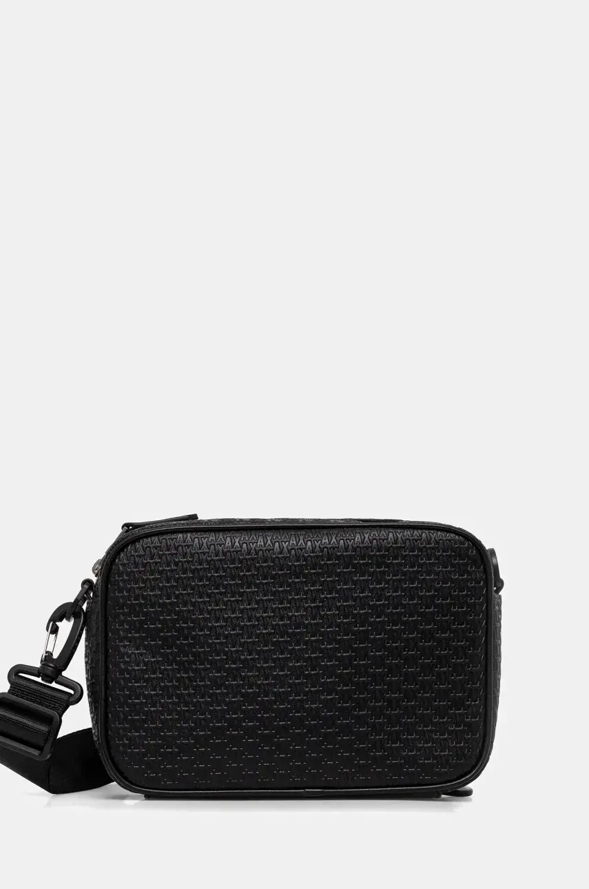 Malá taška Armani Exchange čierna farba, XM000158 AF11928