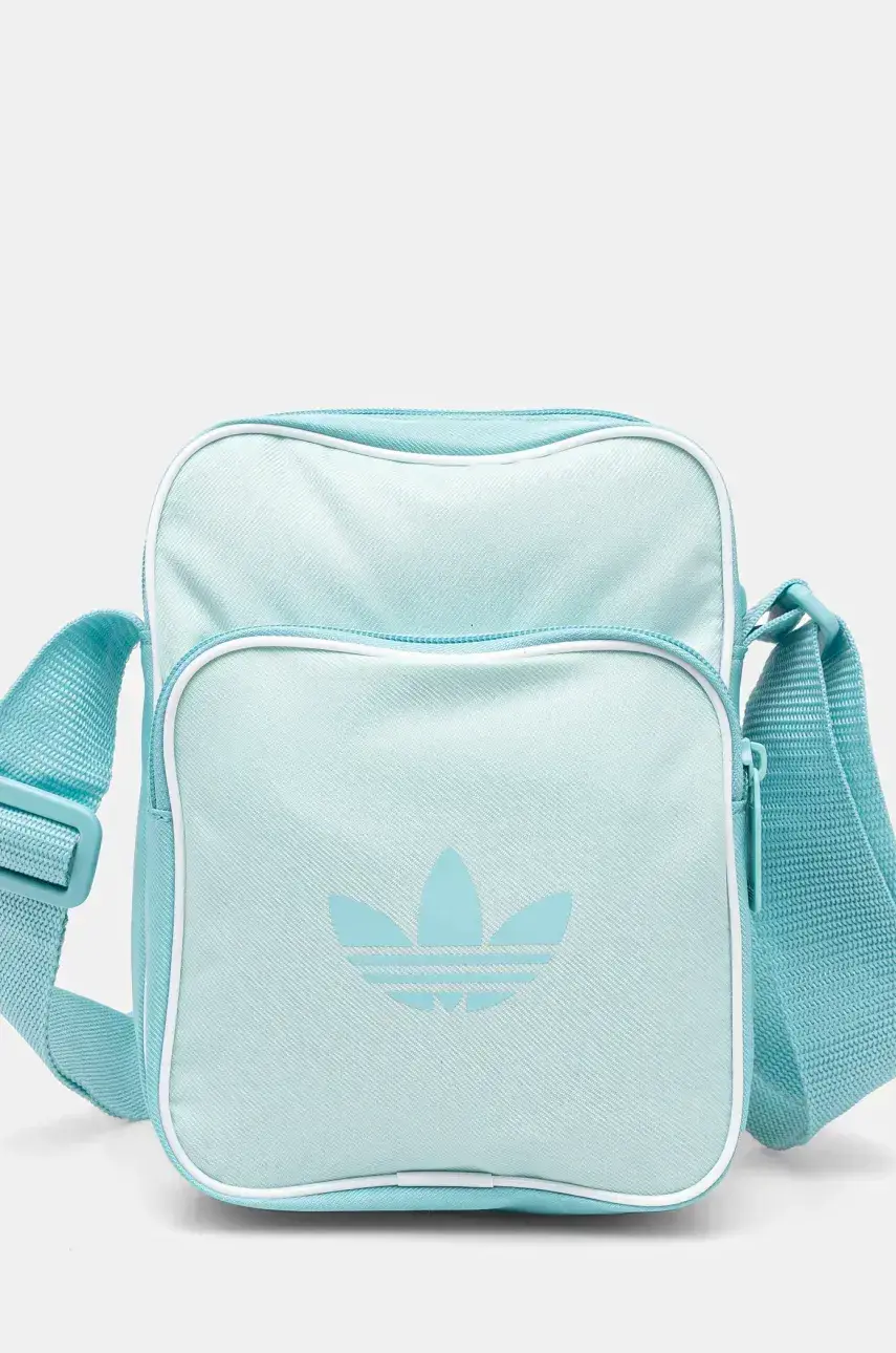 Malá taška adidas Originals Adicolor tyrkysová farba, JD5545