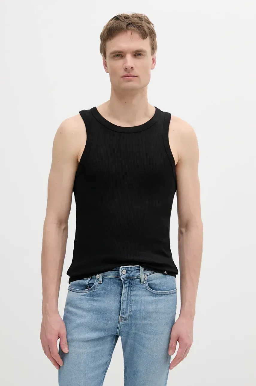 Top Calvin Klein Jeans čierna farba, J30J327269