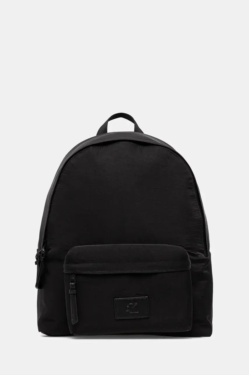 Ruksak Calvin Klein Jeans pánsky, čierna farba, veľký, jednofarebný, LV04G3131G