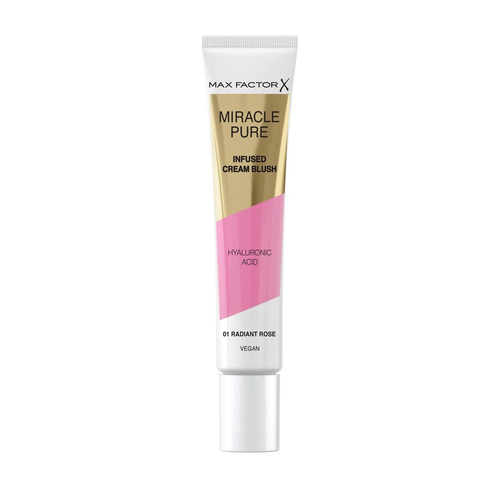 Max Factor Tekutá tvárenka Miracle Pure (Infused Cream Blush) 1,5 g 001