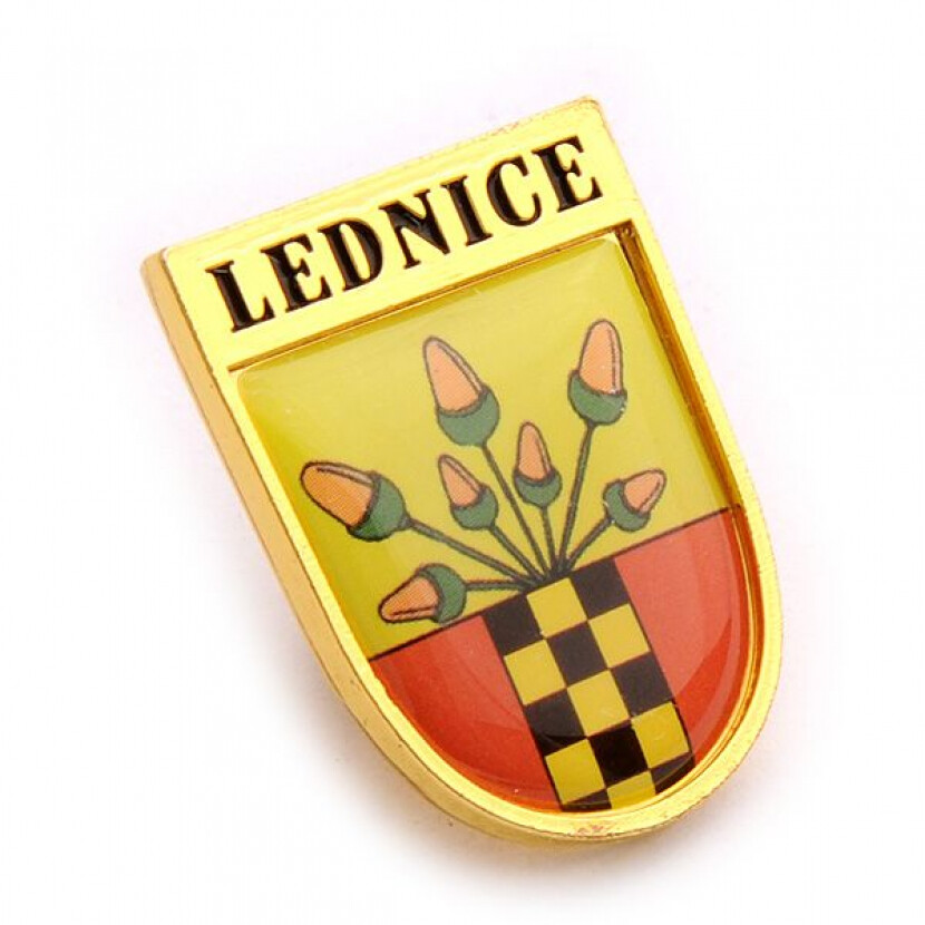 Odznak (pins) Chladnička 2x1,5 cm - farebný