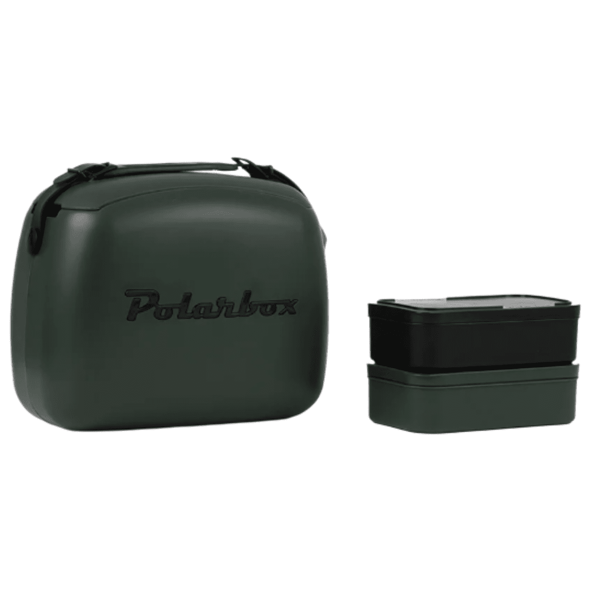 Polarbox Chladiaci box Classic Black 6 l, zelený