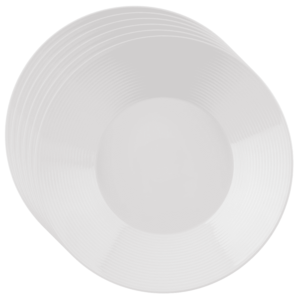 Orion Sada porcelánových hlbokých tanierov Monaline 6 ks, 22 cm