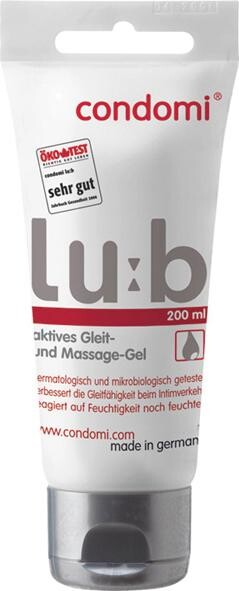 CONDOMI Lu:b lubrikační gel 200 ml