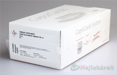 FAGRON CapsiCards žel. kapsule vel'. 0 biele 950ks kartón