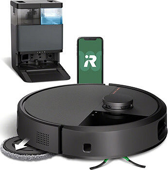 iRobot Roomba Plus 505 Combo + AutoWash dock Black