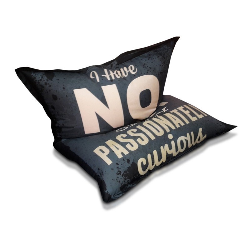 Ecopuf Sedací vankúš ECOPUF - PILLOW - Modern polyester - OBAL