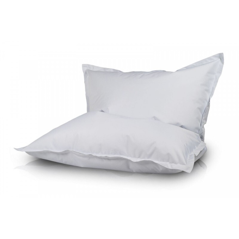 Ecopuf Sedací vankúš Ecopuf - PILLOW KIDS polyester - biely - OBAL