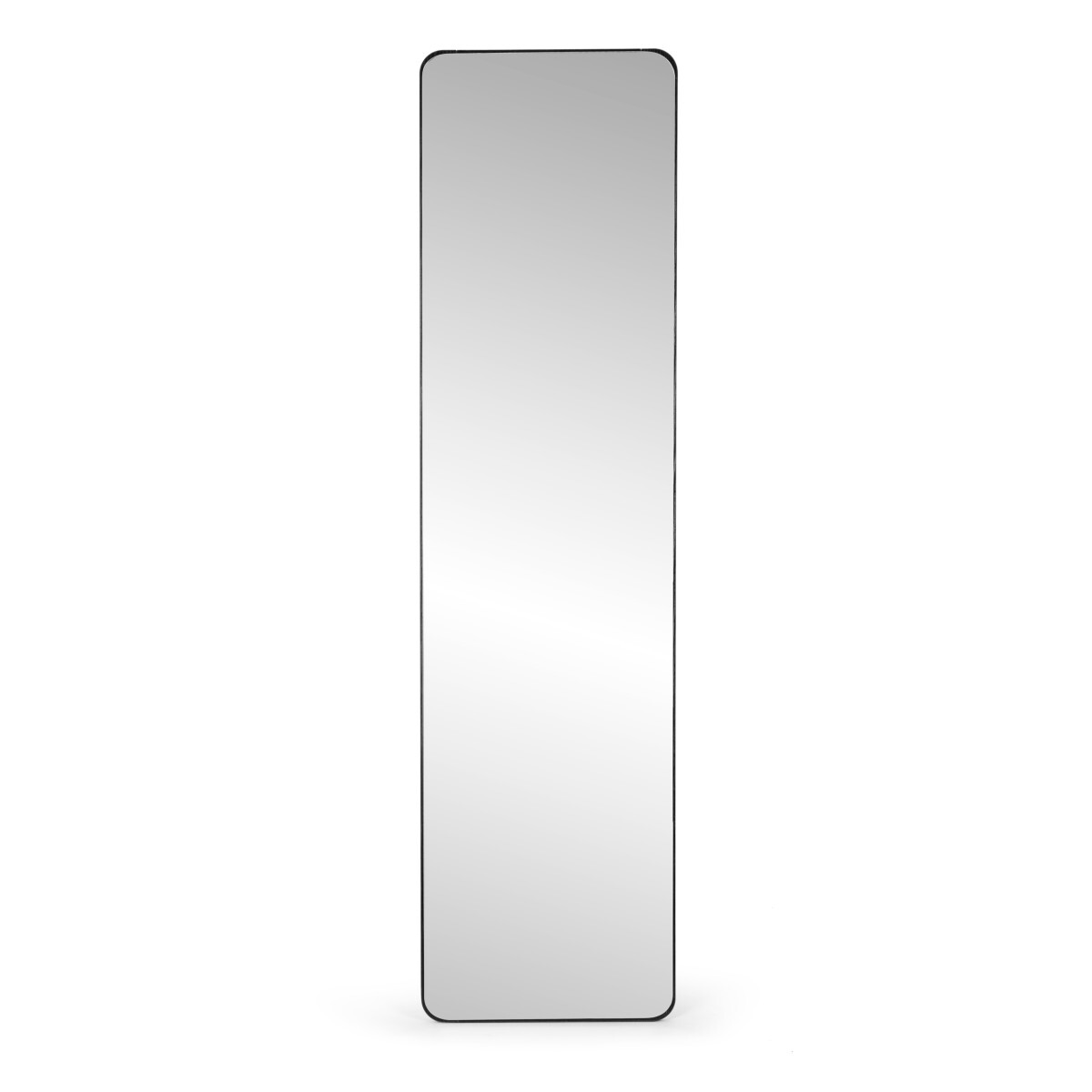 Volně stojící zrcadlo DUO 148 cm černé