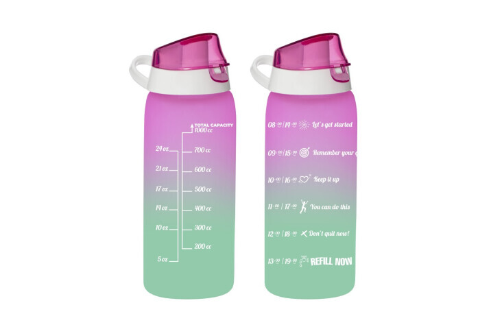 MAKRO - Fľaša športová 1l Pink