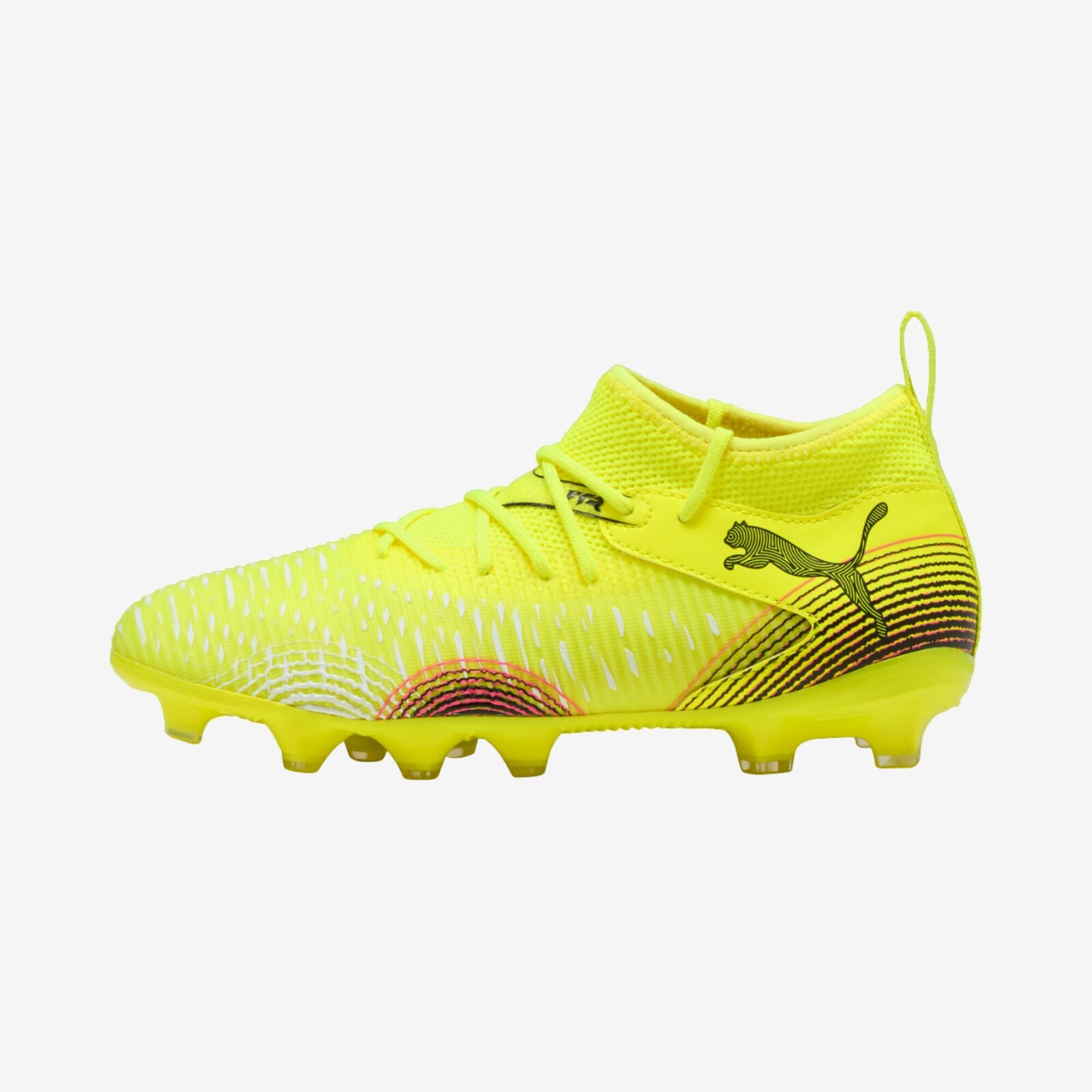 PUMA FUTURE 8 Match FG/AG detské futbalové kopačky žlté
