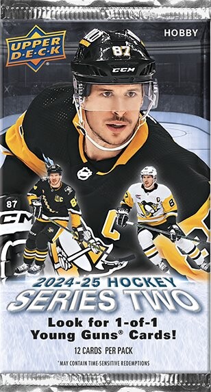 2024-25 Upper Deck Series 2 Hockey Hobby Balíček B1689