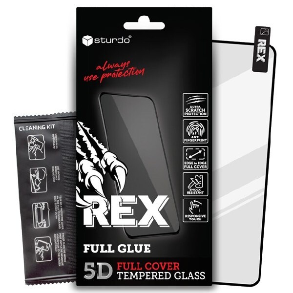 Sturdo REX ochranné tvrdené sklo pre Samsung Galaxy S25 Ultra (5D FULL GLUE) FMO-2236-SAM-S25UL