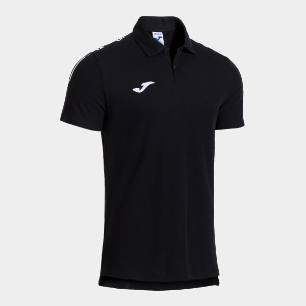 OLIMPIADA SHORT SLEEVE POLO BLACK 2XL