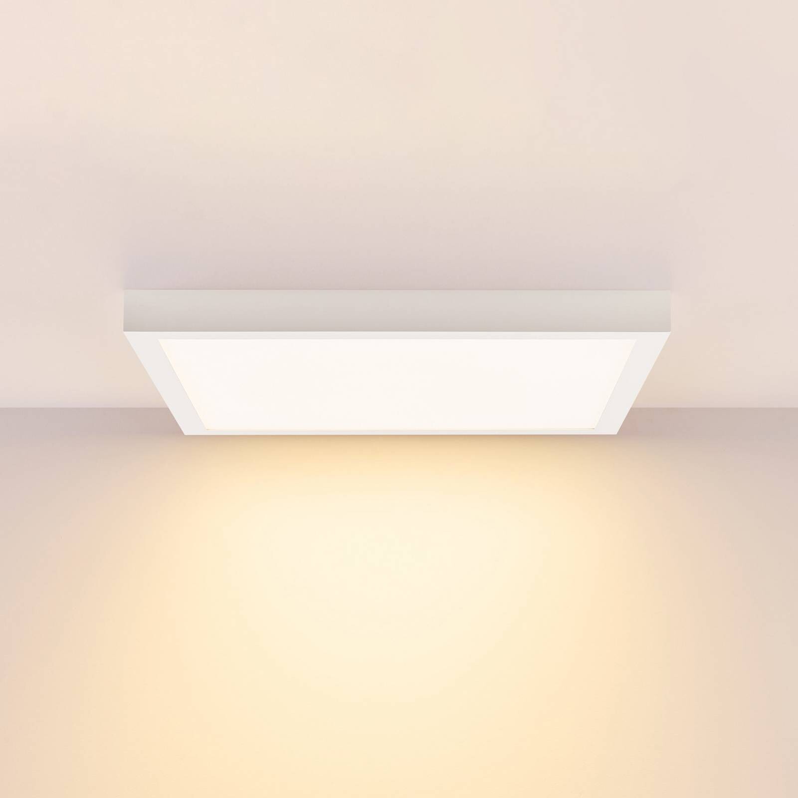 LED panel PRO OFFICE SANO, 63 x 63 cm, stmievateľné, biely, kovový CCT