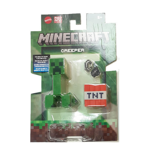 Mattel Minecraft pohyblivá figúrka - Creeper - 8 cm