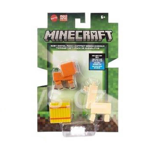 Mattel Minecraft pohyblivá figúrka - Baby animal pack - 8 cm