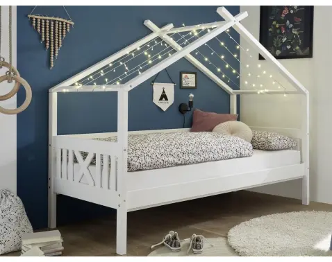 Posteľ so strešným rámom Susa 90x200 cm%