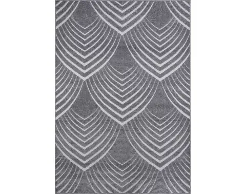 Koberec Oksy 80x150 cm, šedá geometria%