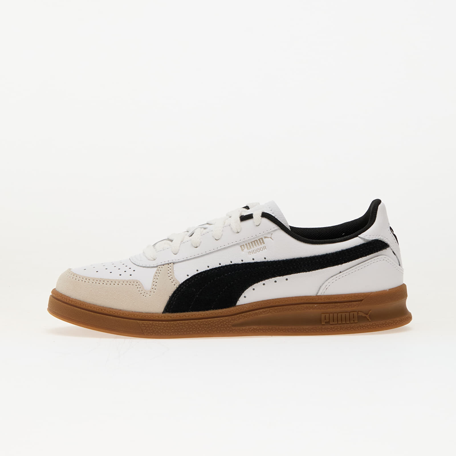 Tenisky Puma Indoor Puma White-Puma Black-Gum EUR 35.5