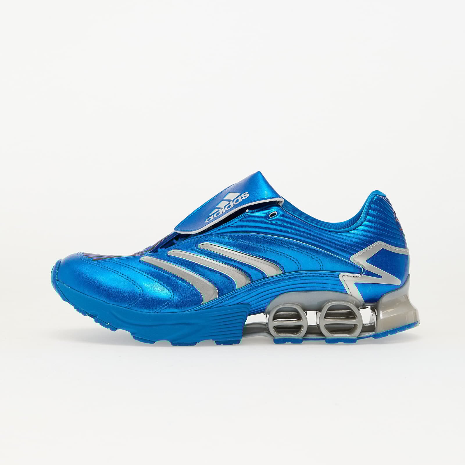 Tenisky adidas Predator Megaride Shoblu/ Silver Metallic/ Better Scarlet EUR 40 2/3
