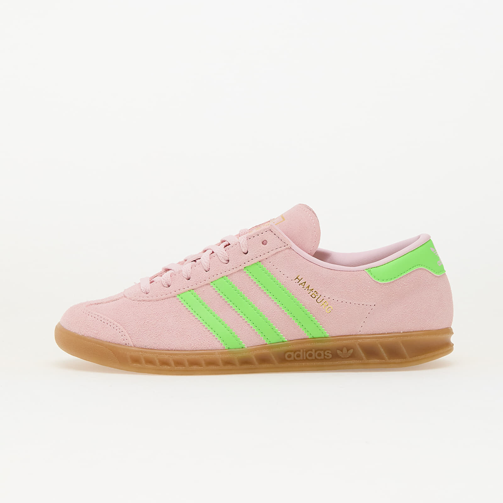 Tenisky adidas Hamburg W Clear Pink/ Semi Green/ Gold Metallic EUR 35 1/2