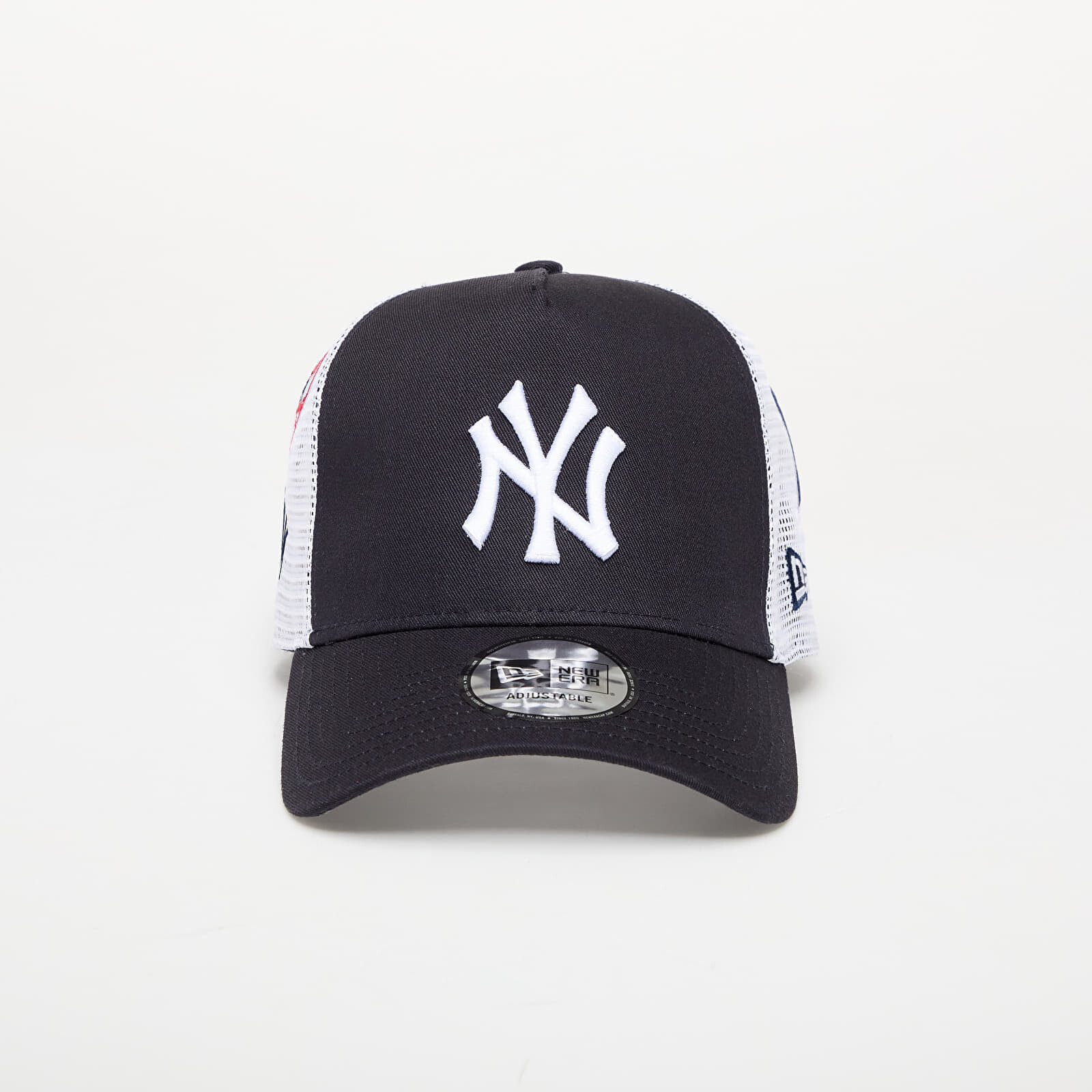 Šiltovka New Era 9FORTY Af Trucker MLB Multi Patch New York Yankees Navy Universal