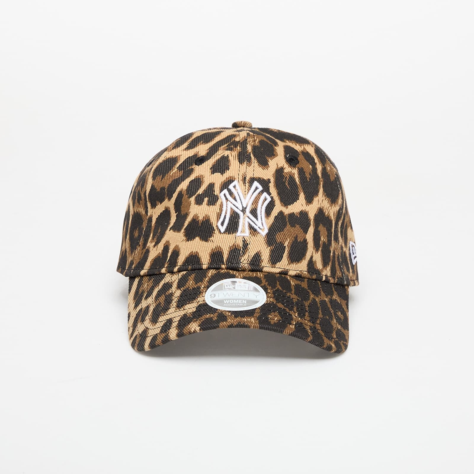 Šiltovka New York Yankees Womens MLB Outline Leopard 9TWENTY Adjustable Cap Black Universal