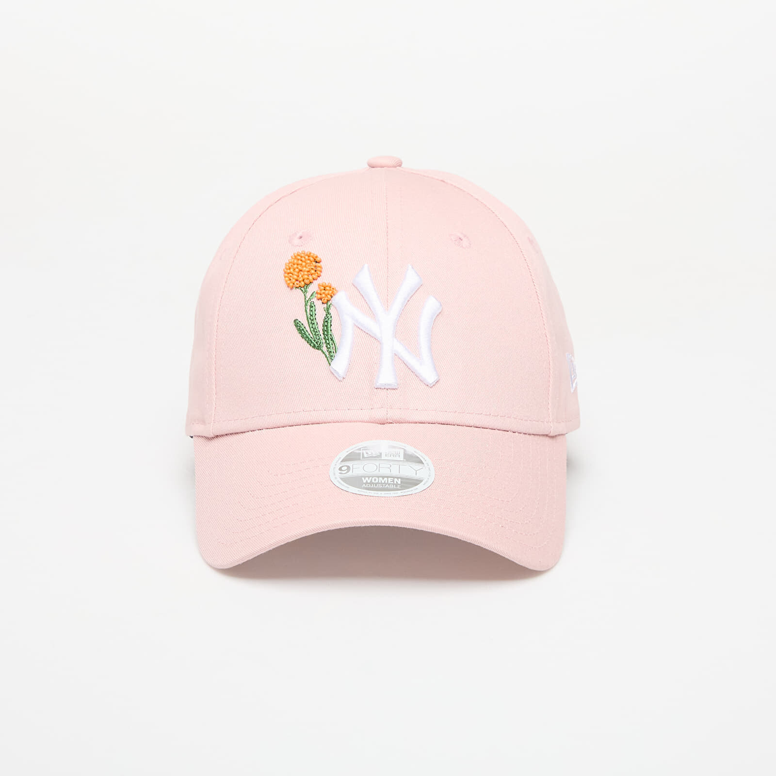 Šiltovka New Era New York Yankees Womens MLB Beaded 9FORTY Adjustable Cap Pastel Pink Universal