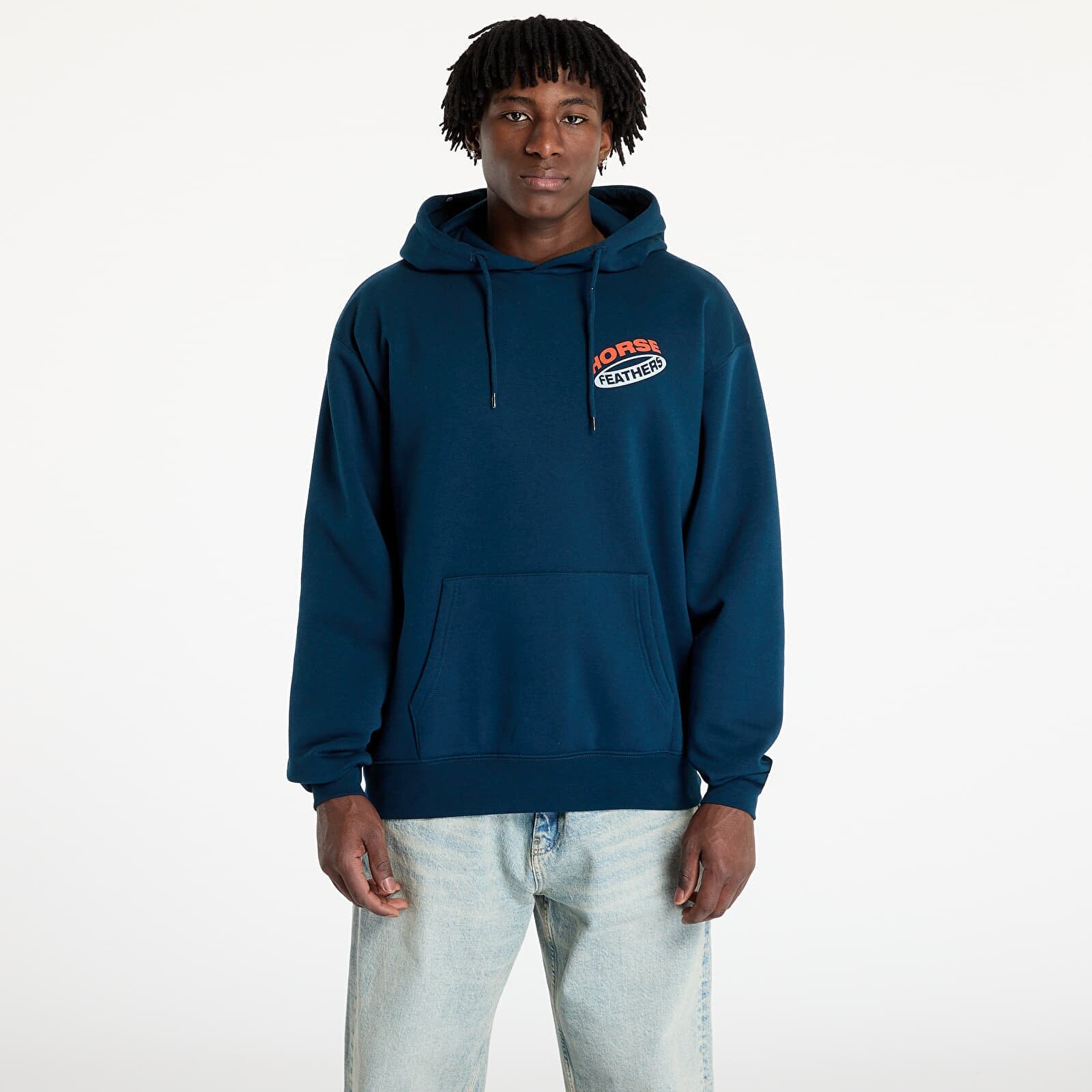 Mikina Horsefeathers Orbit Sweatshirt Pond XL
