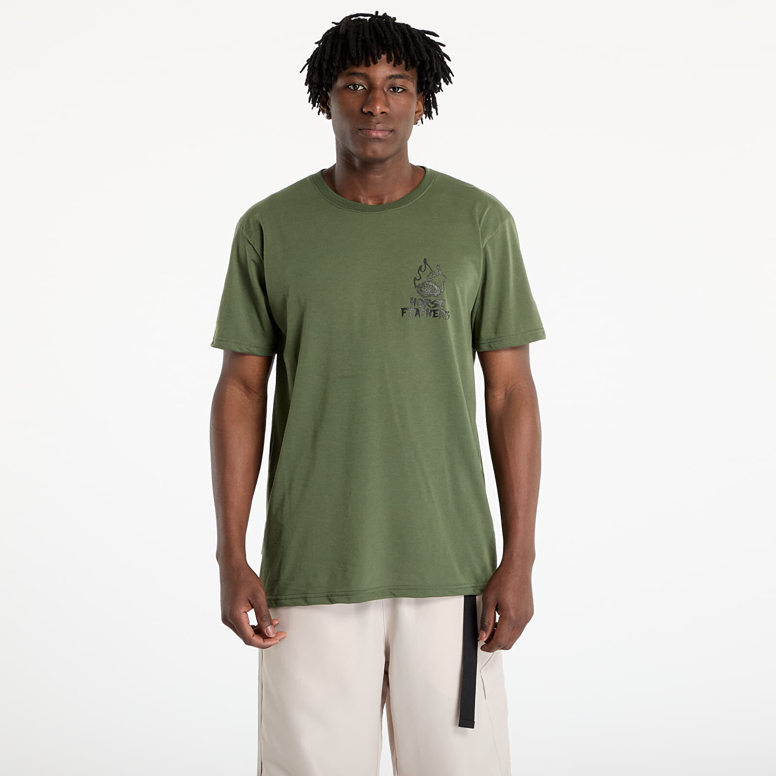 Tričko Horsefeathers Reckless Tech T-Shirt Thyme S