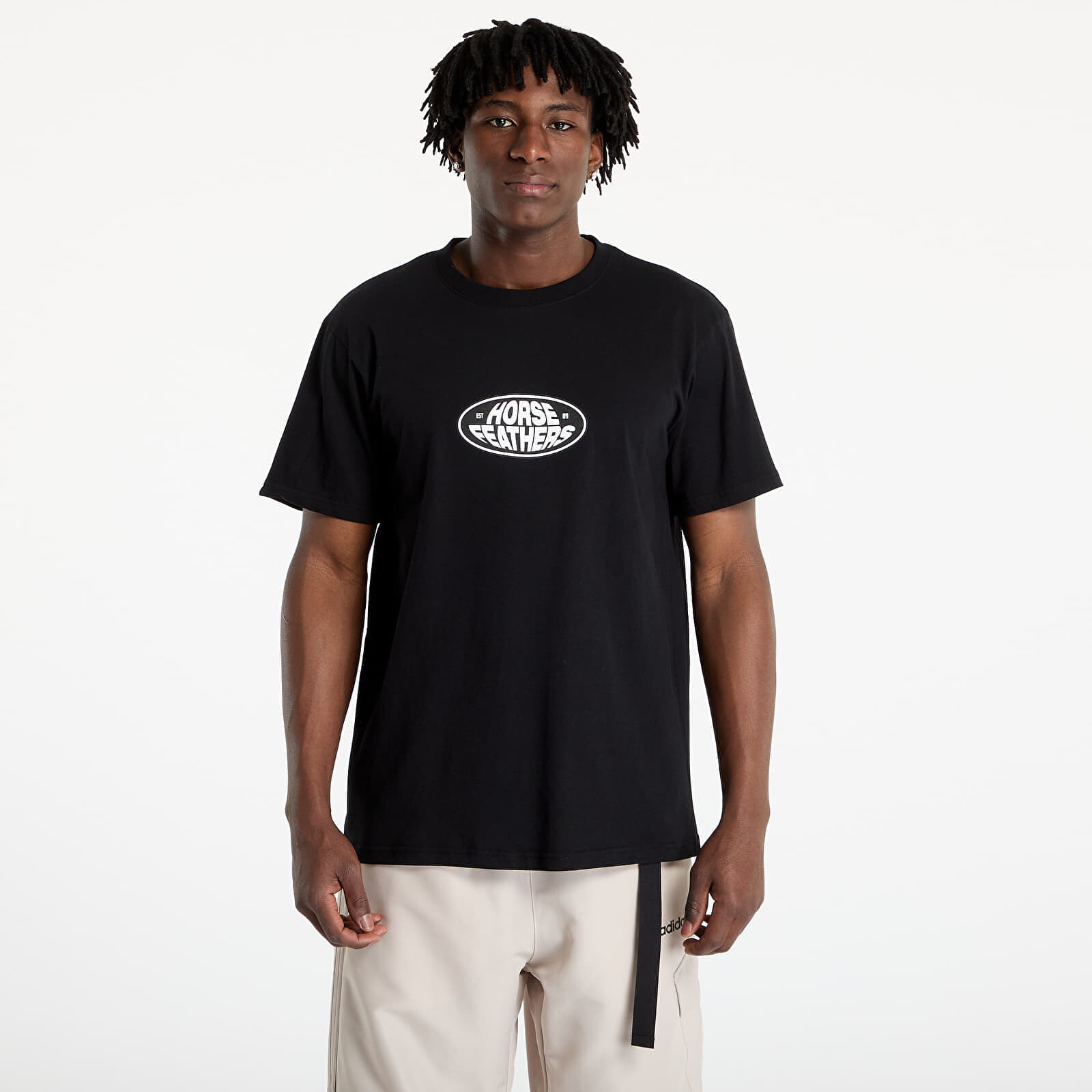 Tričko Horsefeathers Dynamo T-Shirt Black S