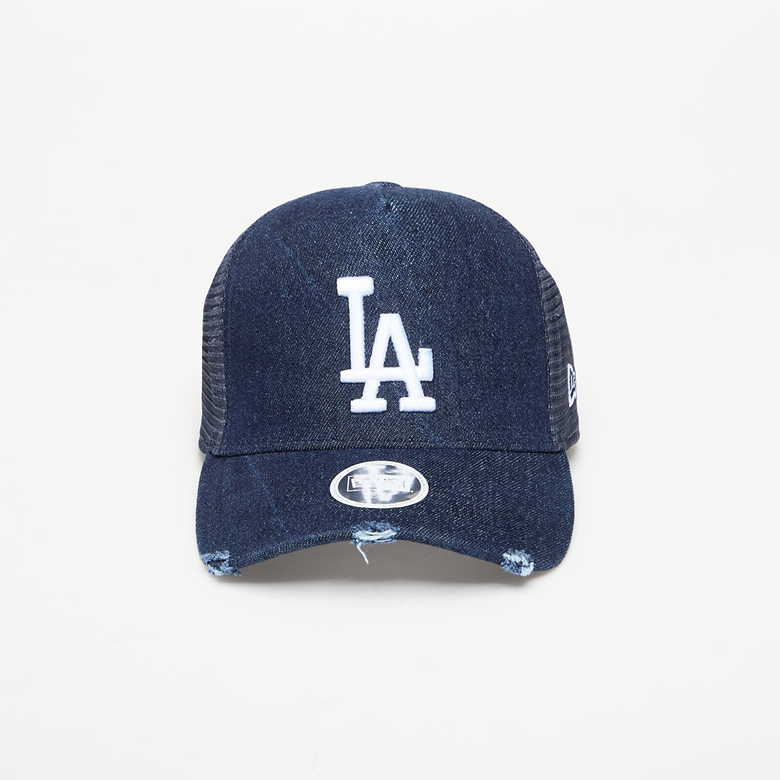 Šiltovka New Era Los Angeles Dodgers Womens MLB Denim 9FORTY A-Frame Trucker Cap Navy Universal