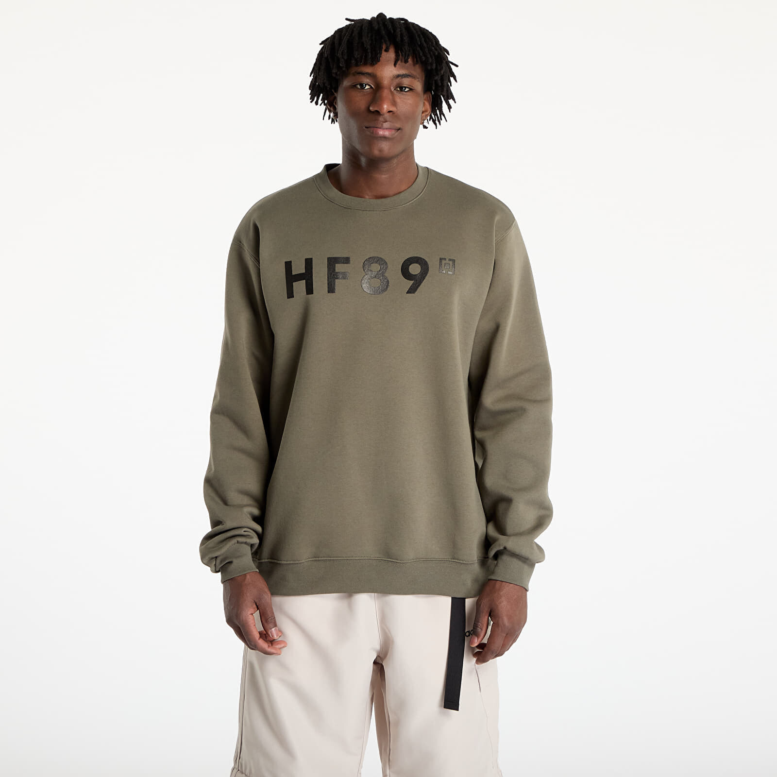Mikina Horsefeathers Hf89 Sweatshirt Burnt Olive XL