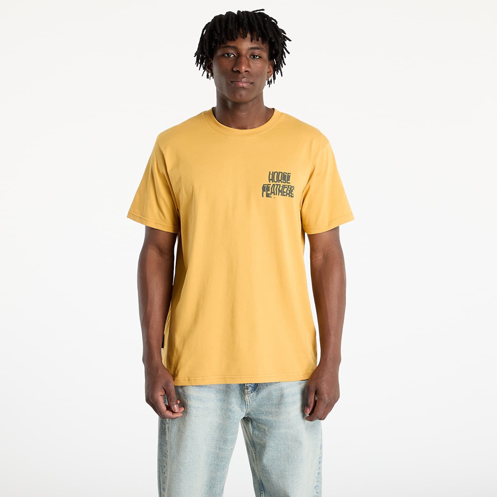 Tričko Horsefeathers Xerox T-Shirt Honey S