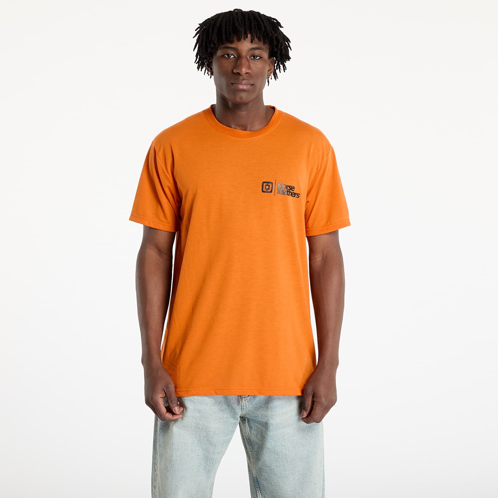 Tričko Horsefeathers Rooter Tech T-Shirt Burnt Orange M