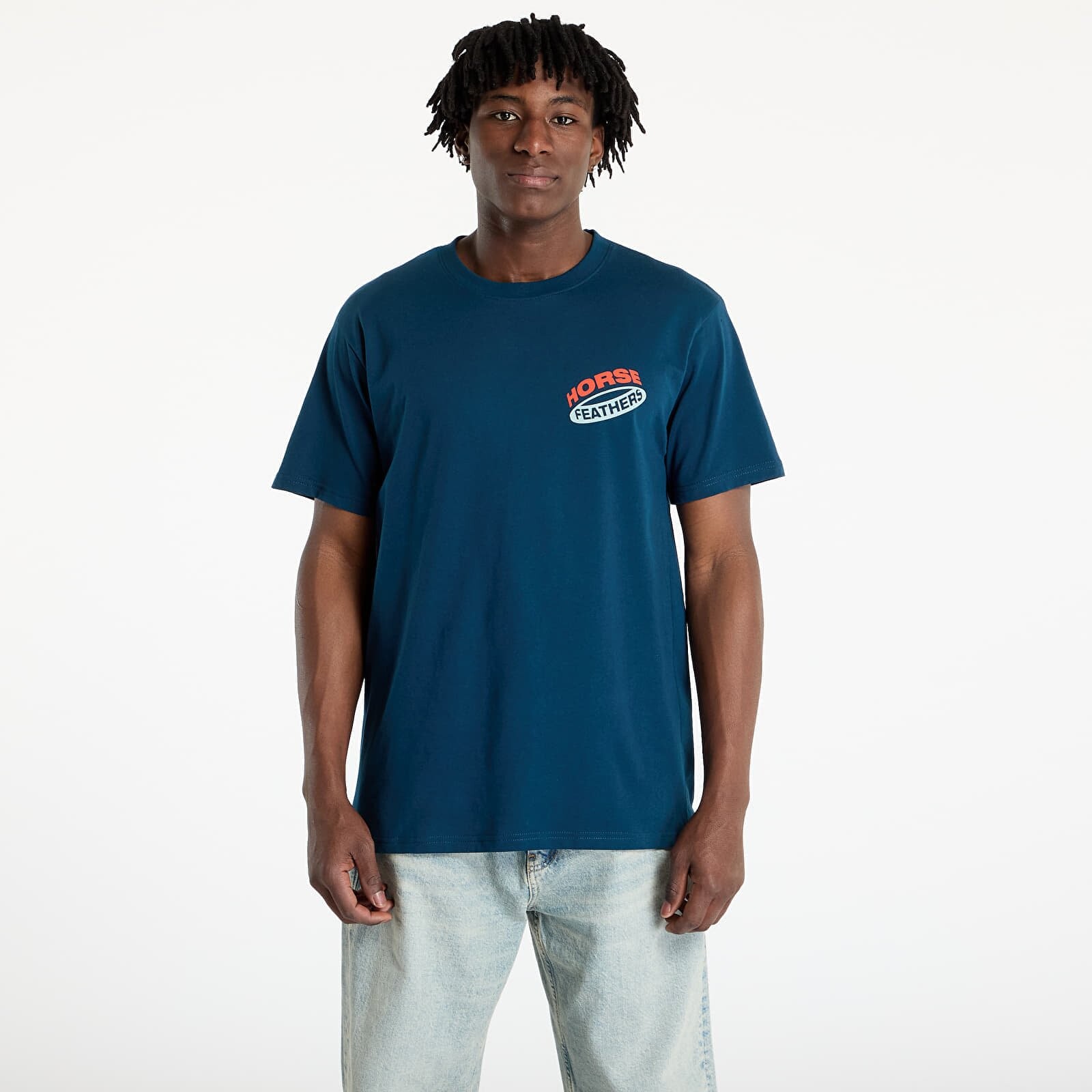 Tričko Horsefeathers Orbit T-Shirt Pond S