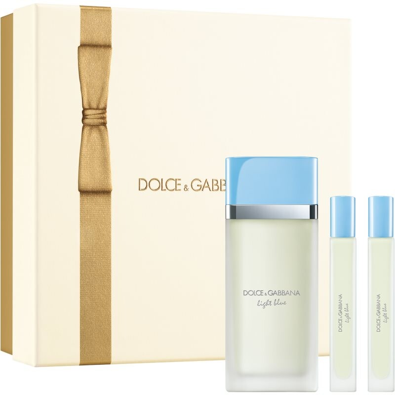 Dolce&Gabbana Light Blue EDT Trio Gift Set NEW darčeková sada pre ženy