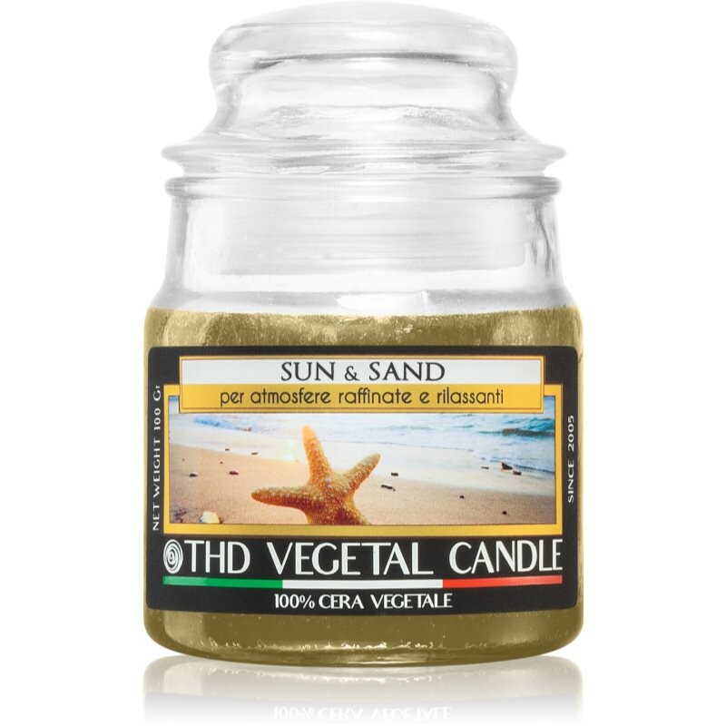 THD Vegetal Sun & Sand vonná sviečka 100 g