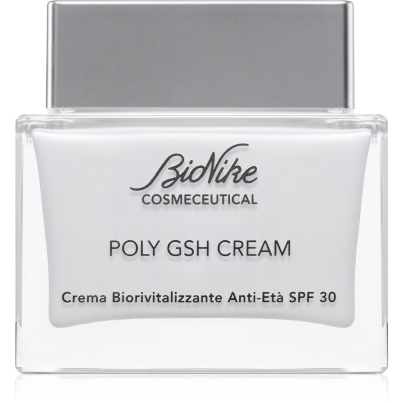 BioNike Cosmeceutical POLY GSH CREAM obnovujúcí krém proti starnutiu pleti SPF 30 50 ml