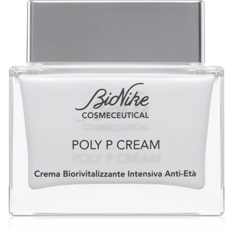 BioNike Cosmeceutical POLY P CREAM komplexná revitalizačná starostlivosť proti starnutiu 50 ml