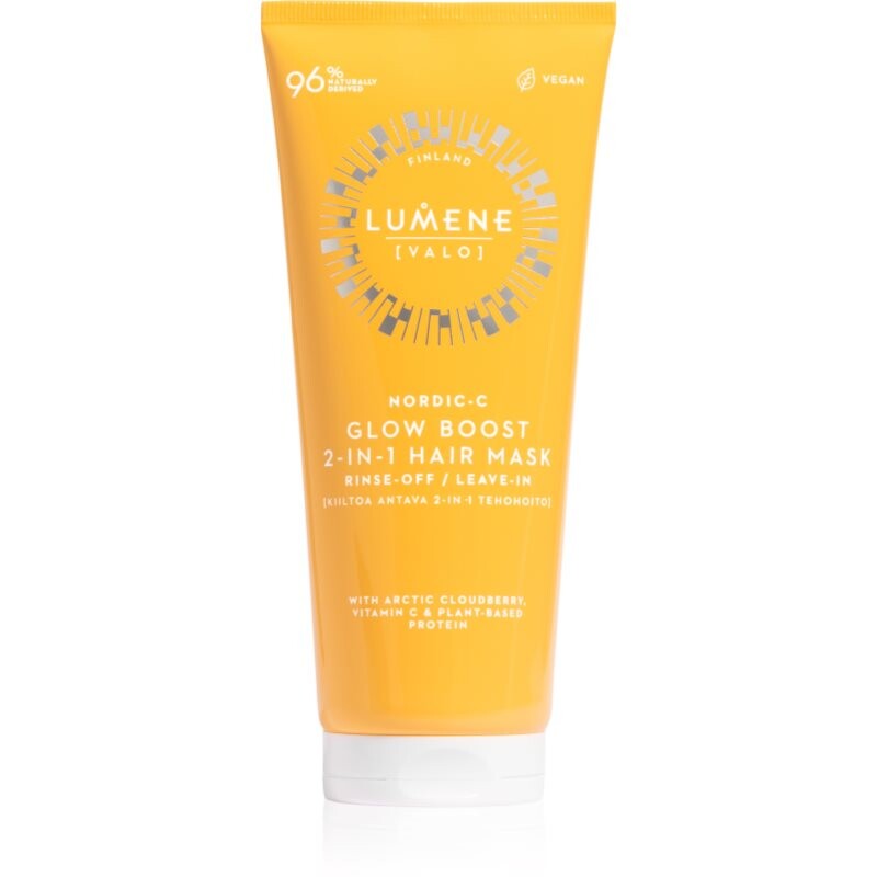 Lumene Nordic-C [VALO] Glow Boost rozjasňujúca maska na vlasy 200 ml