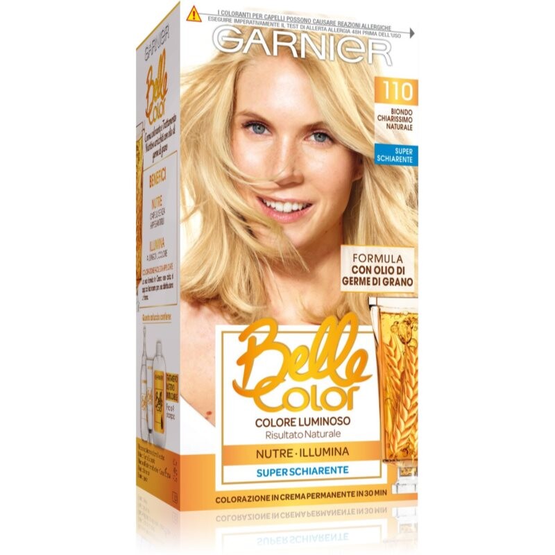 Garnier Belle Color permanentná farba na vlasy odtieň Biondo Chiarissimo Naturale 1 ks